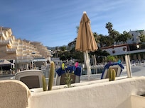 From our ground floor patio to pool area and restaurant