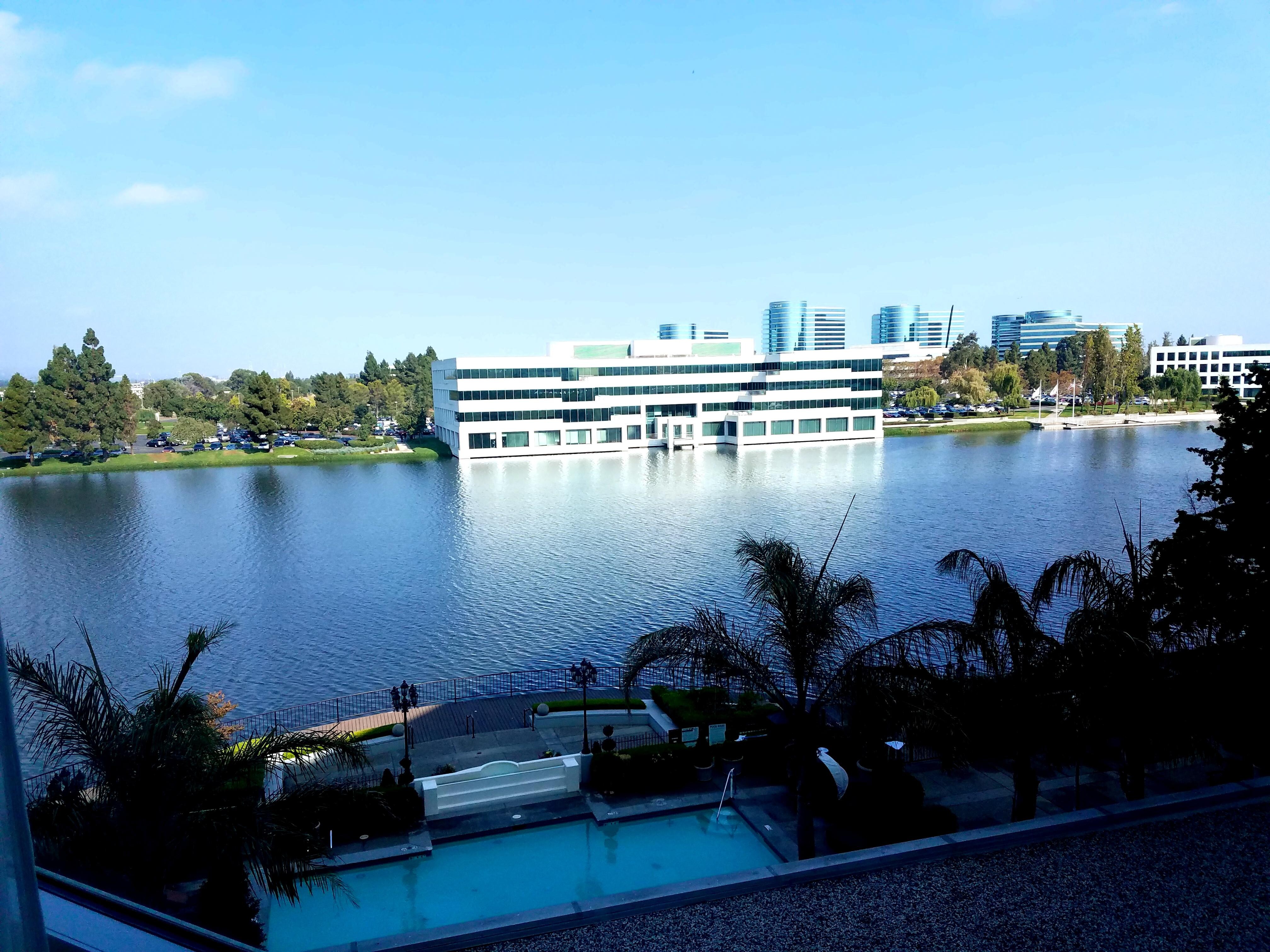 Lagoon View from our room window