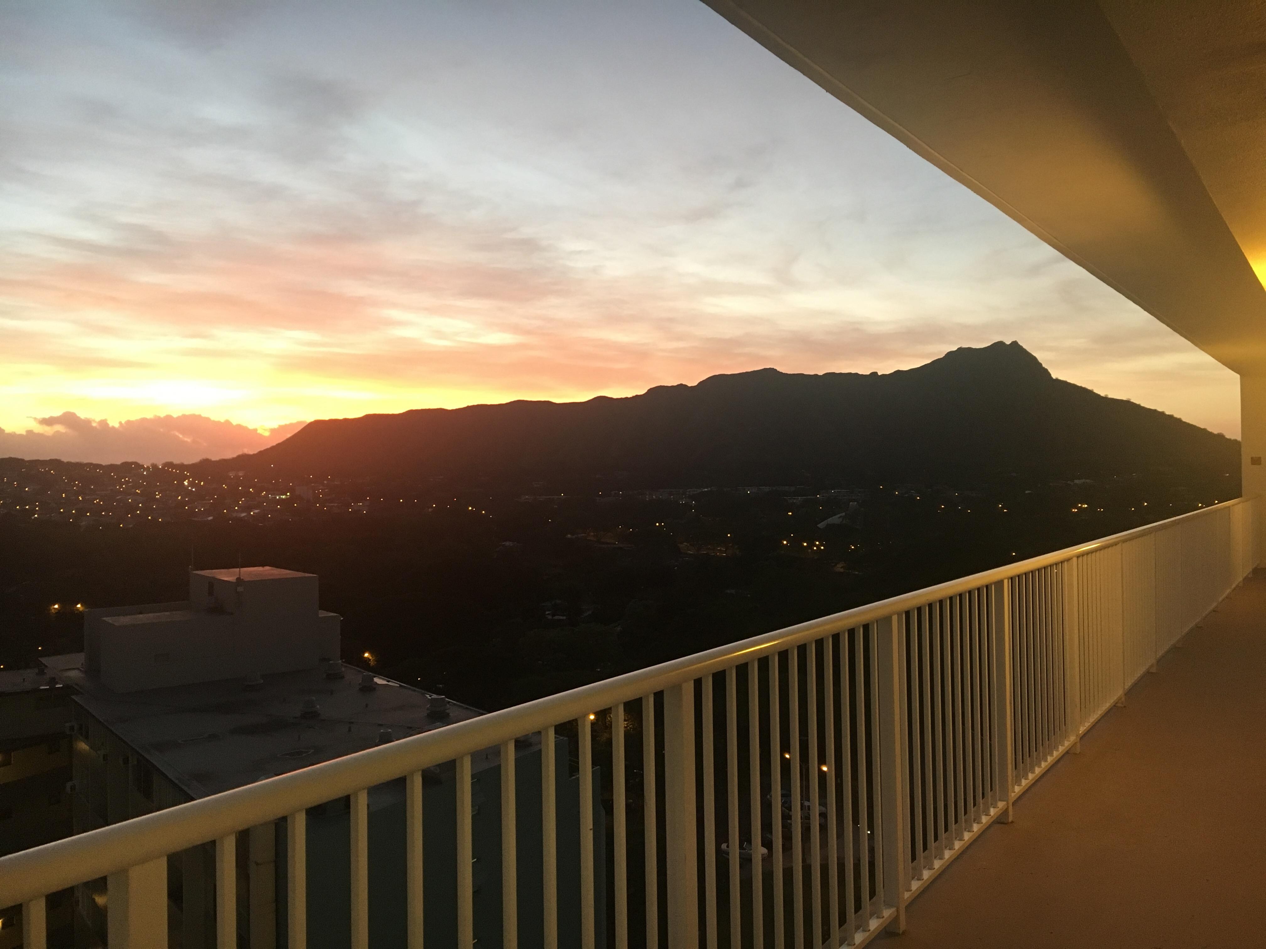 Great view at the Park Shore pool.