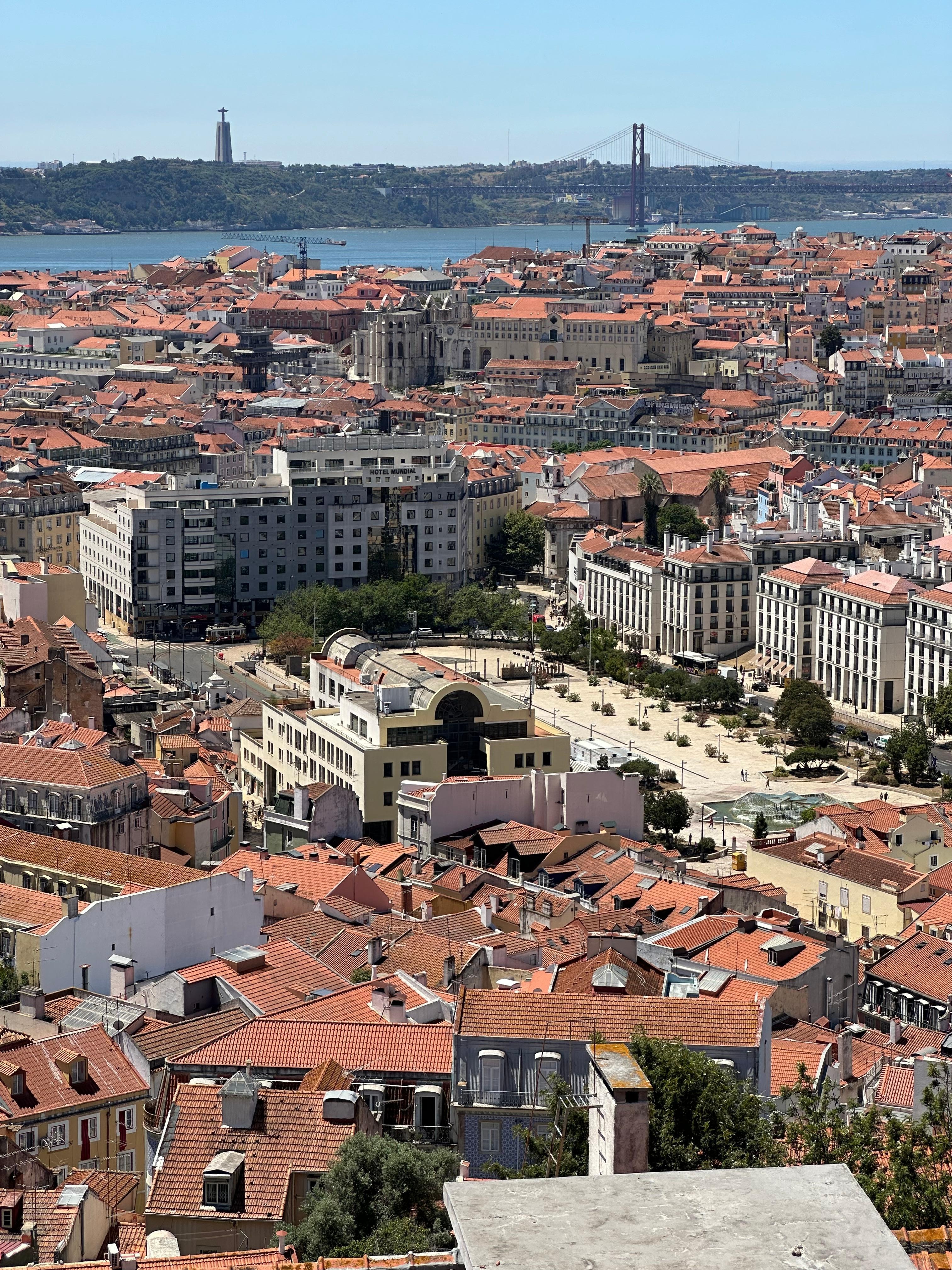 Udsigten fra hotellet