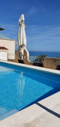 Pool on the roof