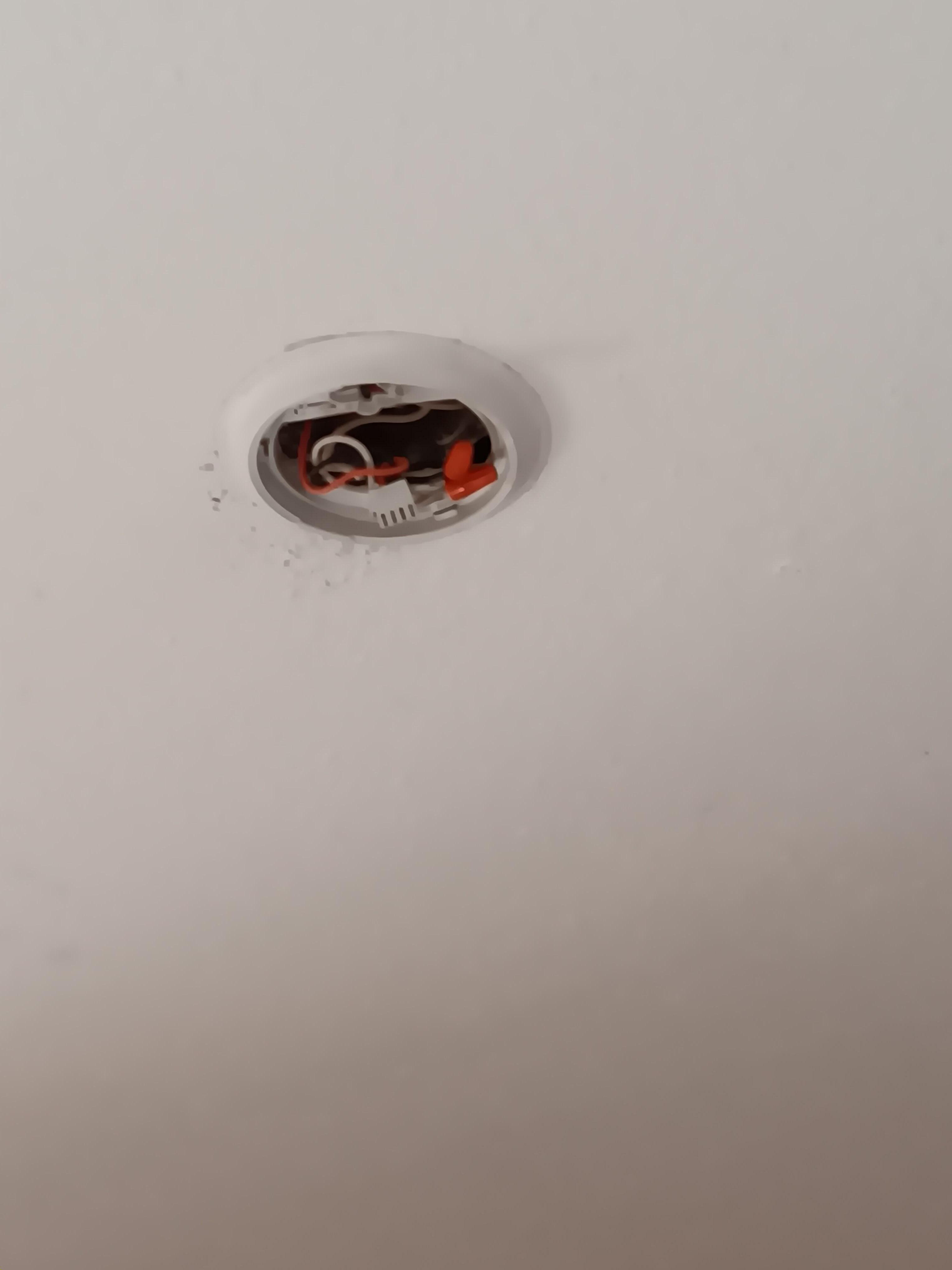 Smoke detector missing