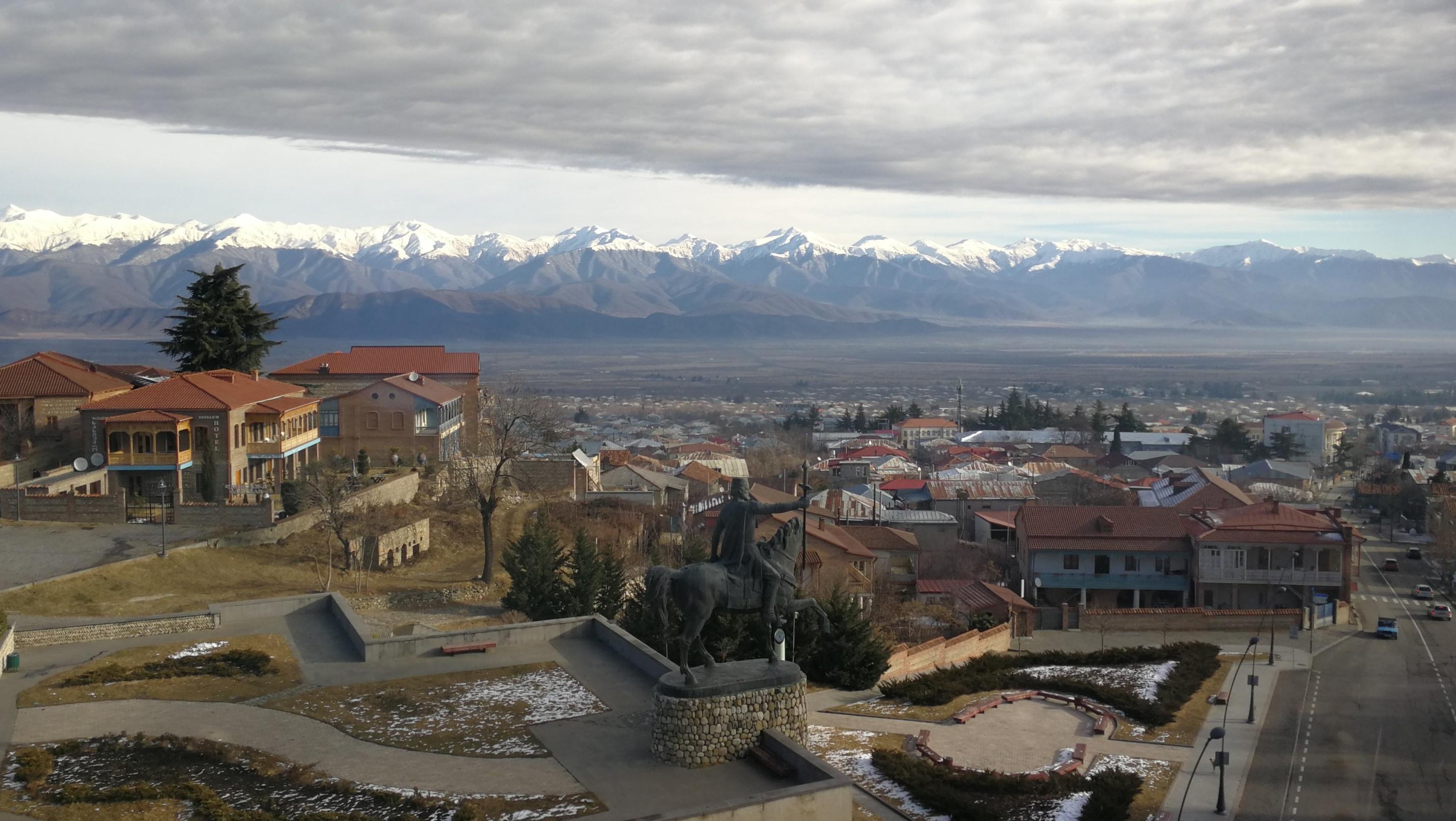 A view from the fifth floor Iberico tapas bar & restaurant.