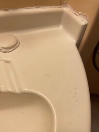 Ikke rengjort badeværelse