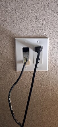 Broken plugs. Safety hazard!