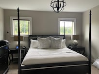 Bedroom of King Suite