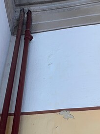 Mur dégradé