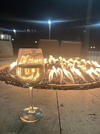 Fire Pit at Hotel