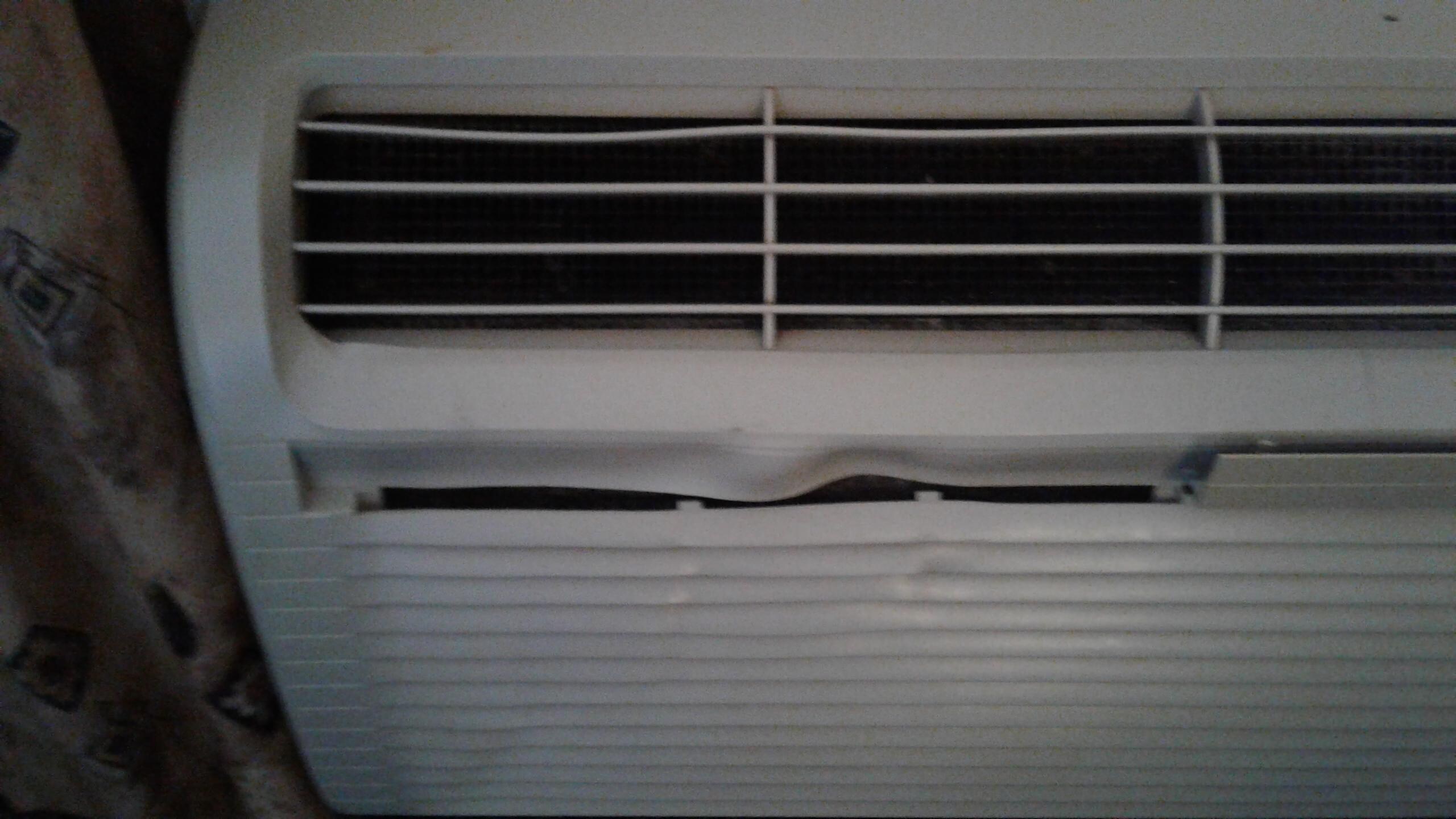 Broken air unit