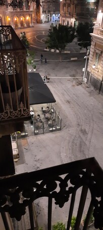 From my balcon around 6 PM Friday.