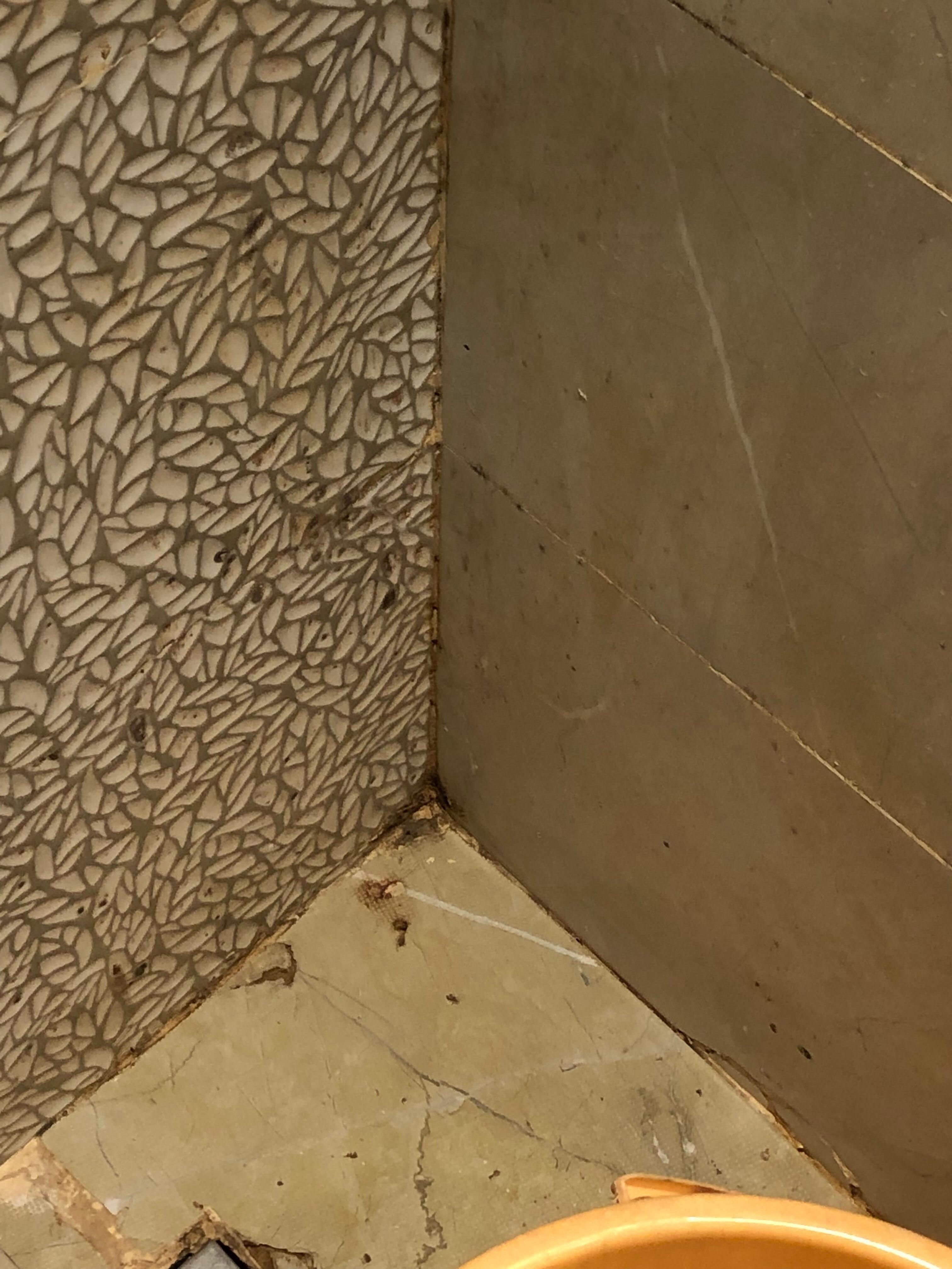 Bathroom corners