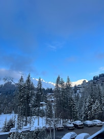 Ausblick vom Balkon