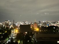 Vue depuis la terrasse du rooftop