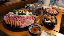 夕食6人前(内、子ども1人)