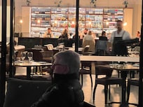 Cosy restaurant.