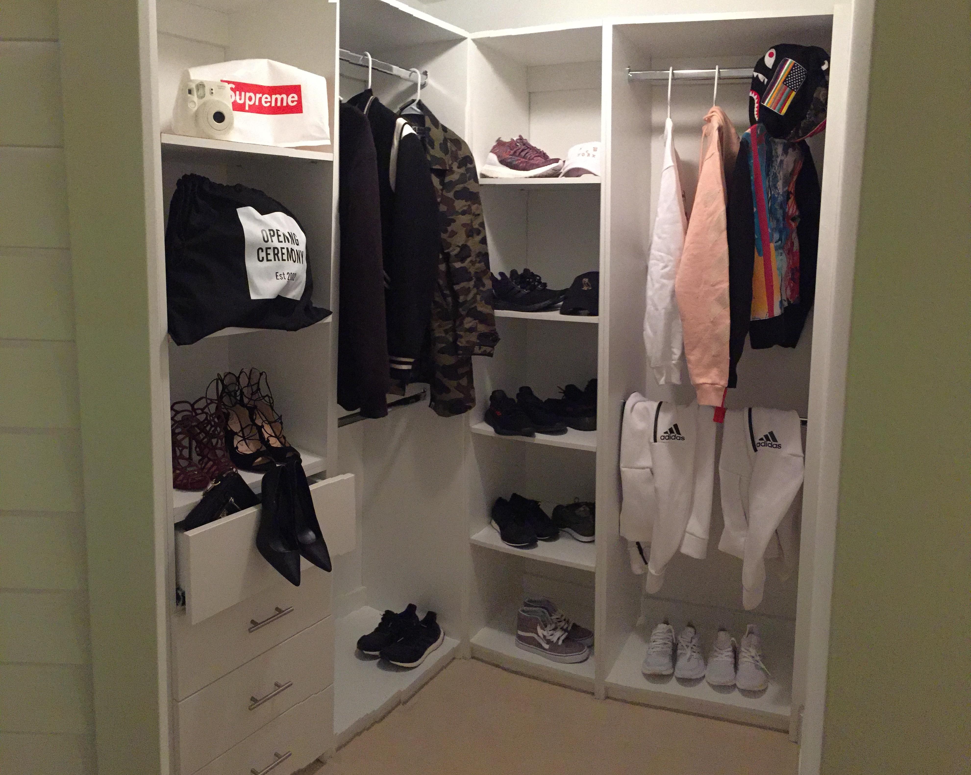 Hers and Hers closet