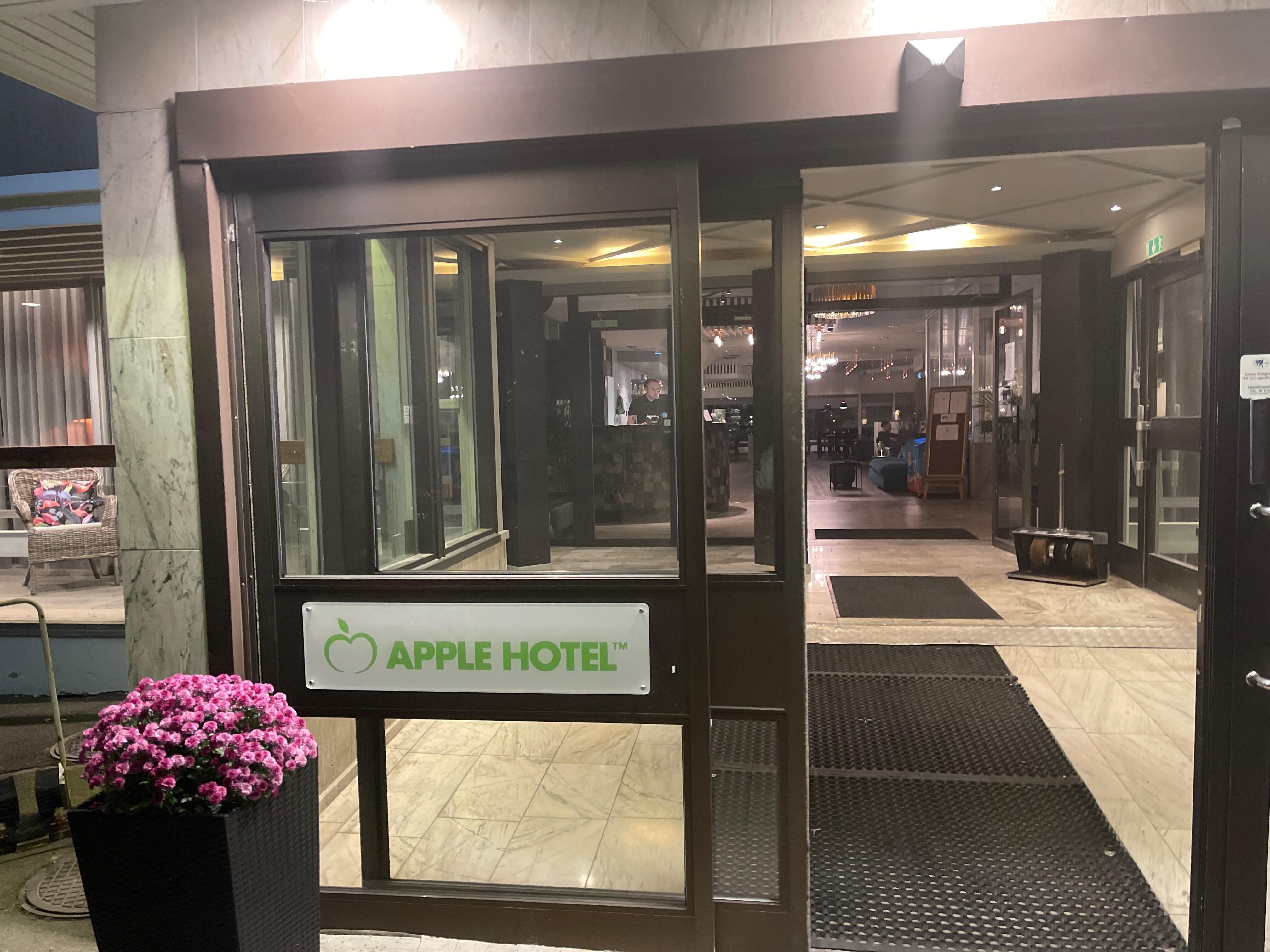 Entrada del hotel