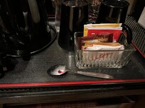 smutsig sked när vi checkade in