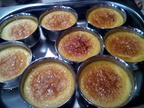 Fresh homemade "Caramel cream" every day in my fridge.
