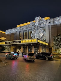 Outside appearance was elegant. But not for the New year night.