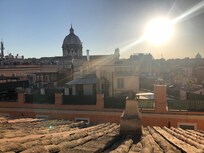 Vue du toit terrasse.
