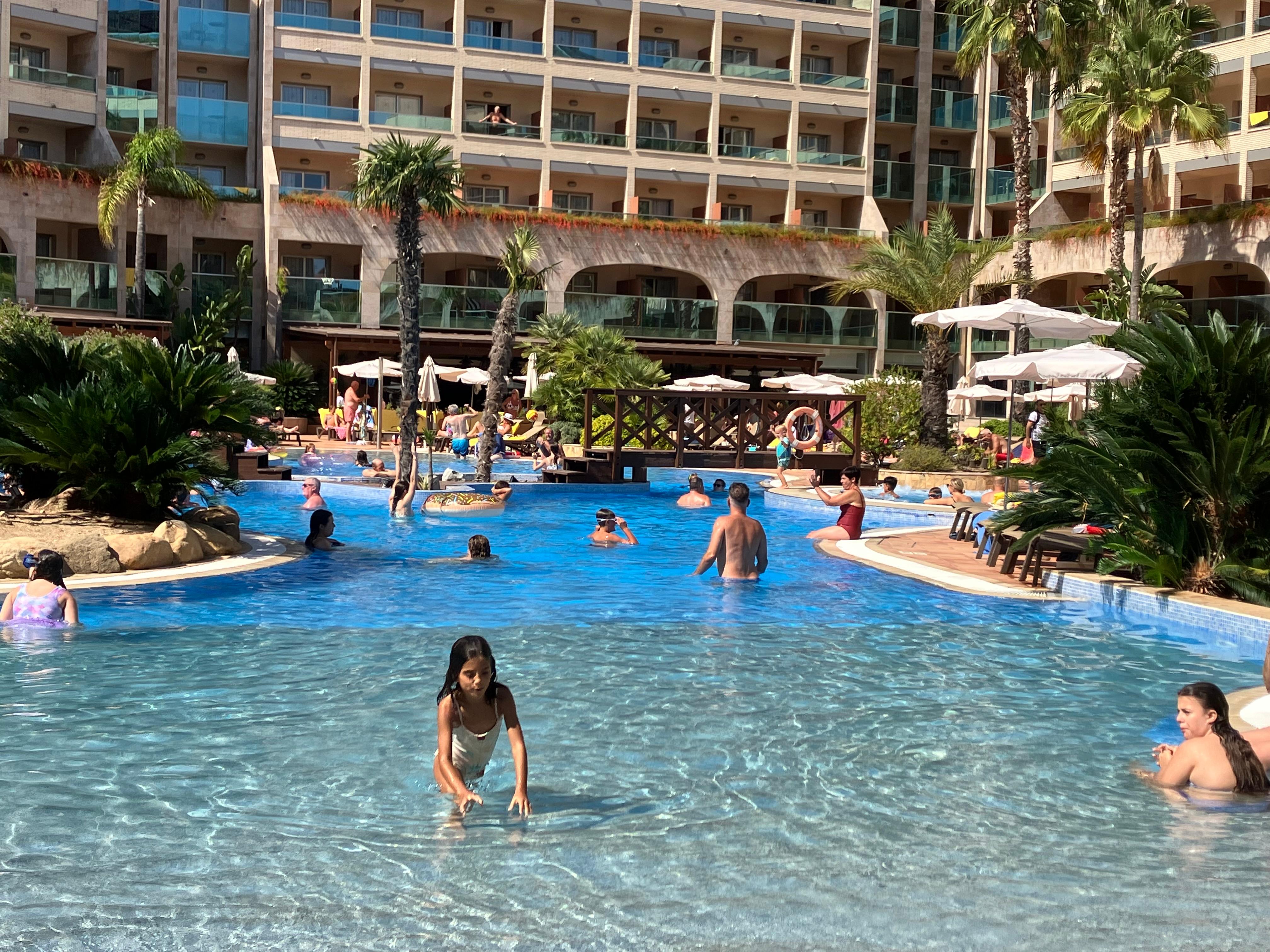 Lovely pool area