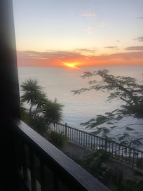 Sunrise from room balcony