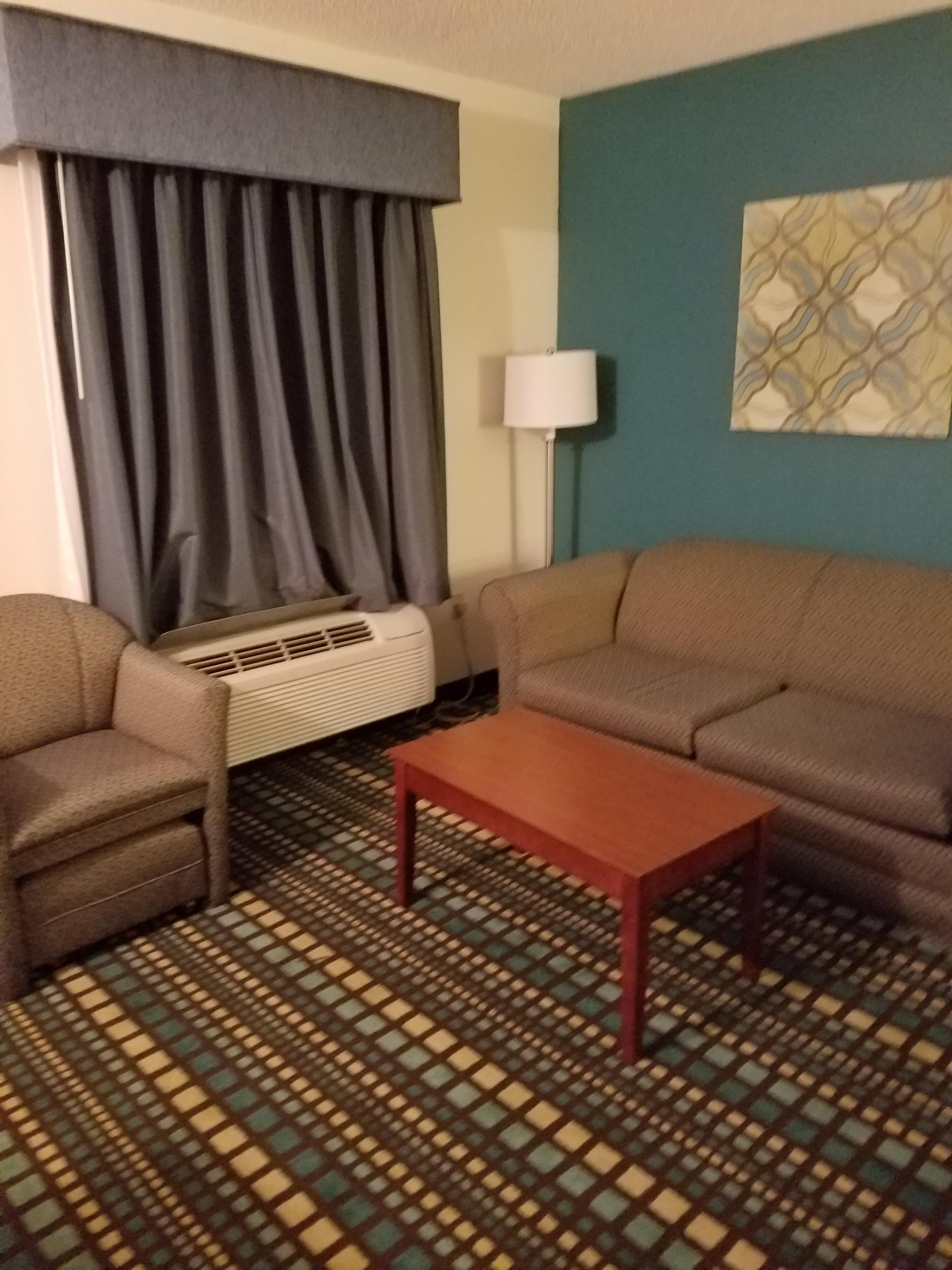 King bed was comfortable