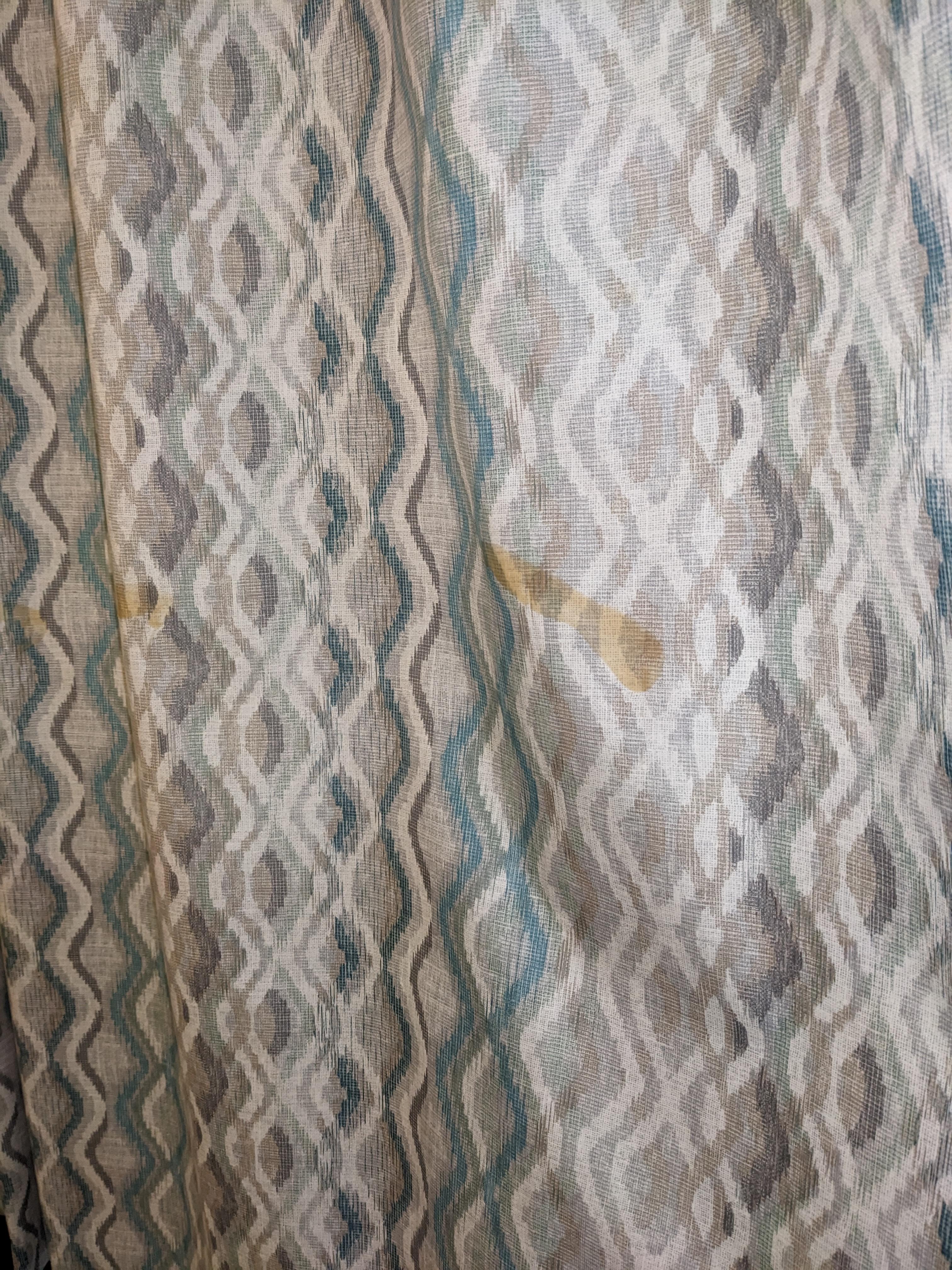 Stain on curtains 