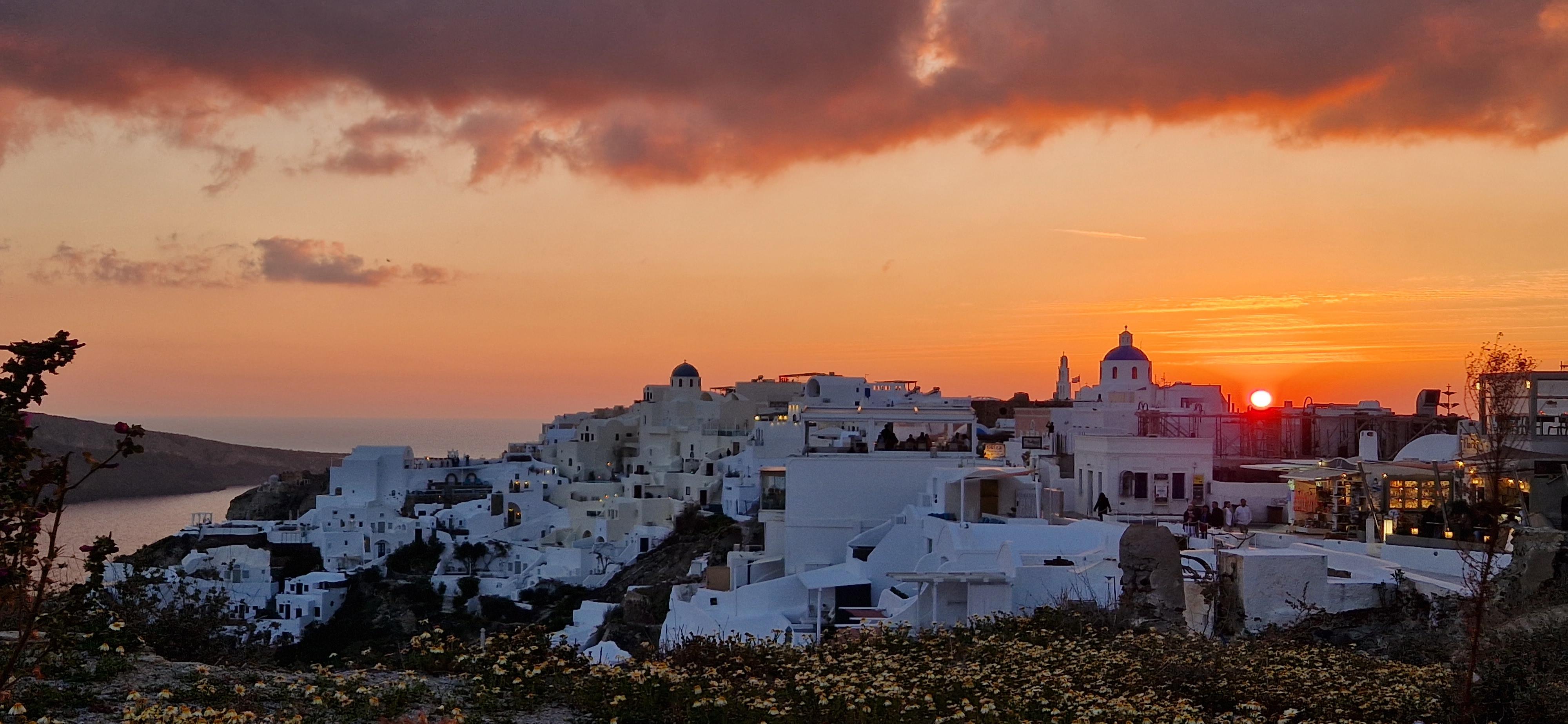 Sunset at Oia