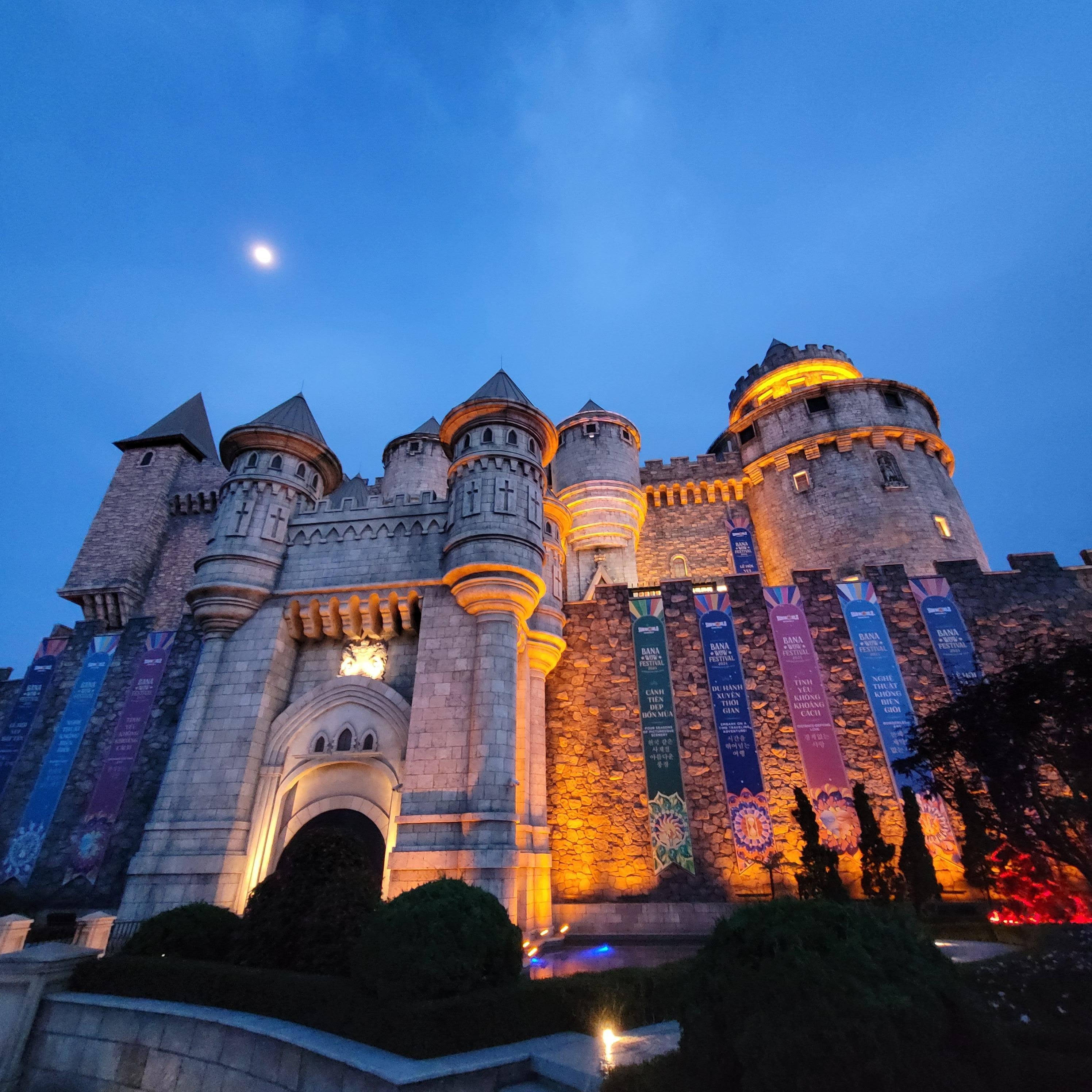 You have to stay on the Hill to see this at night