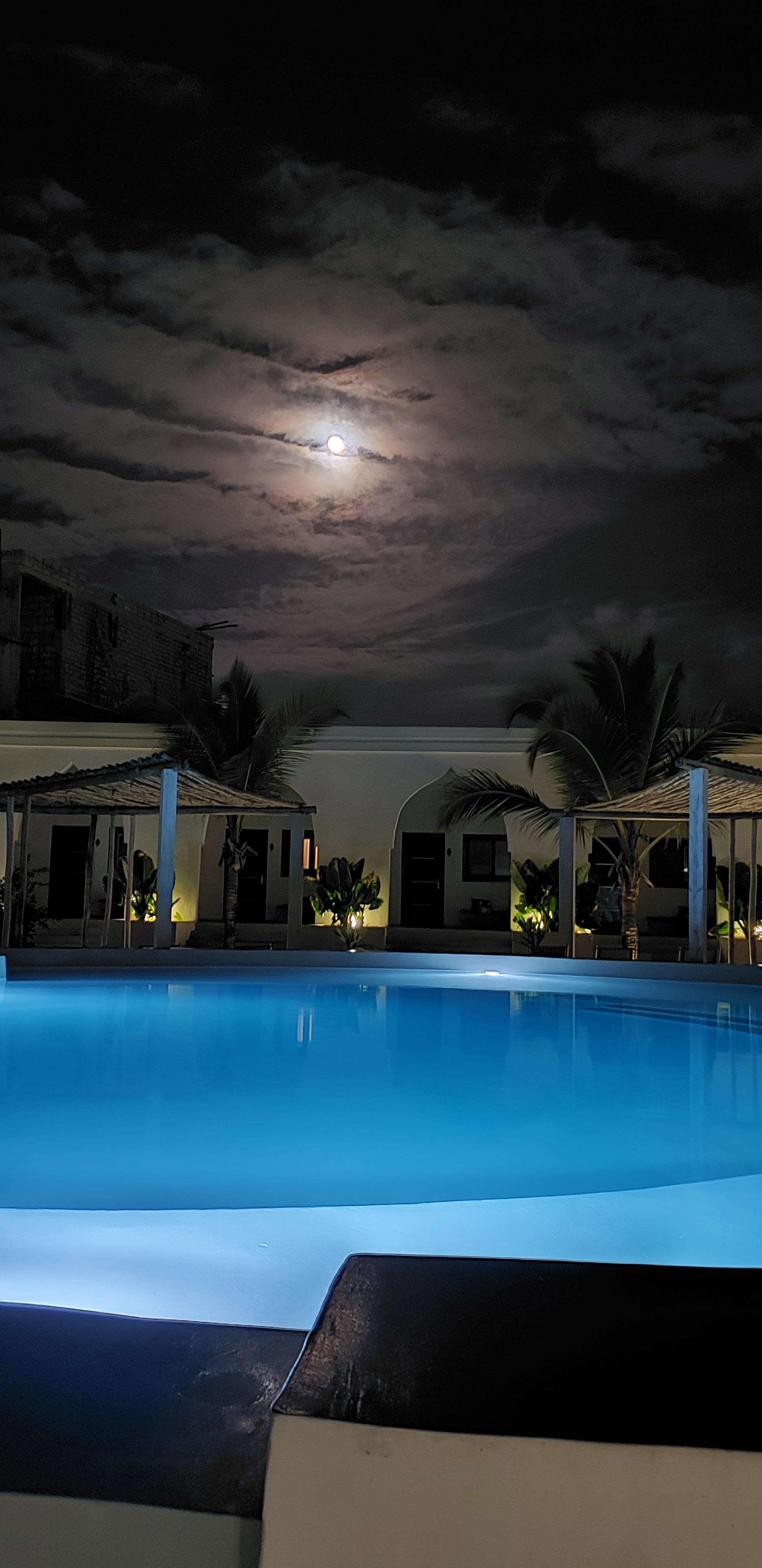 Full moon at Opera Hotel