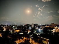 Full Moon view from the rooftop