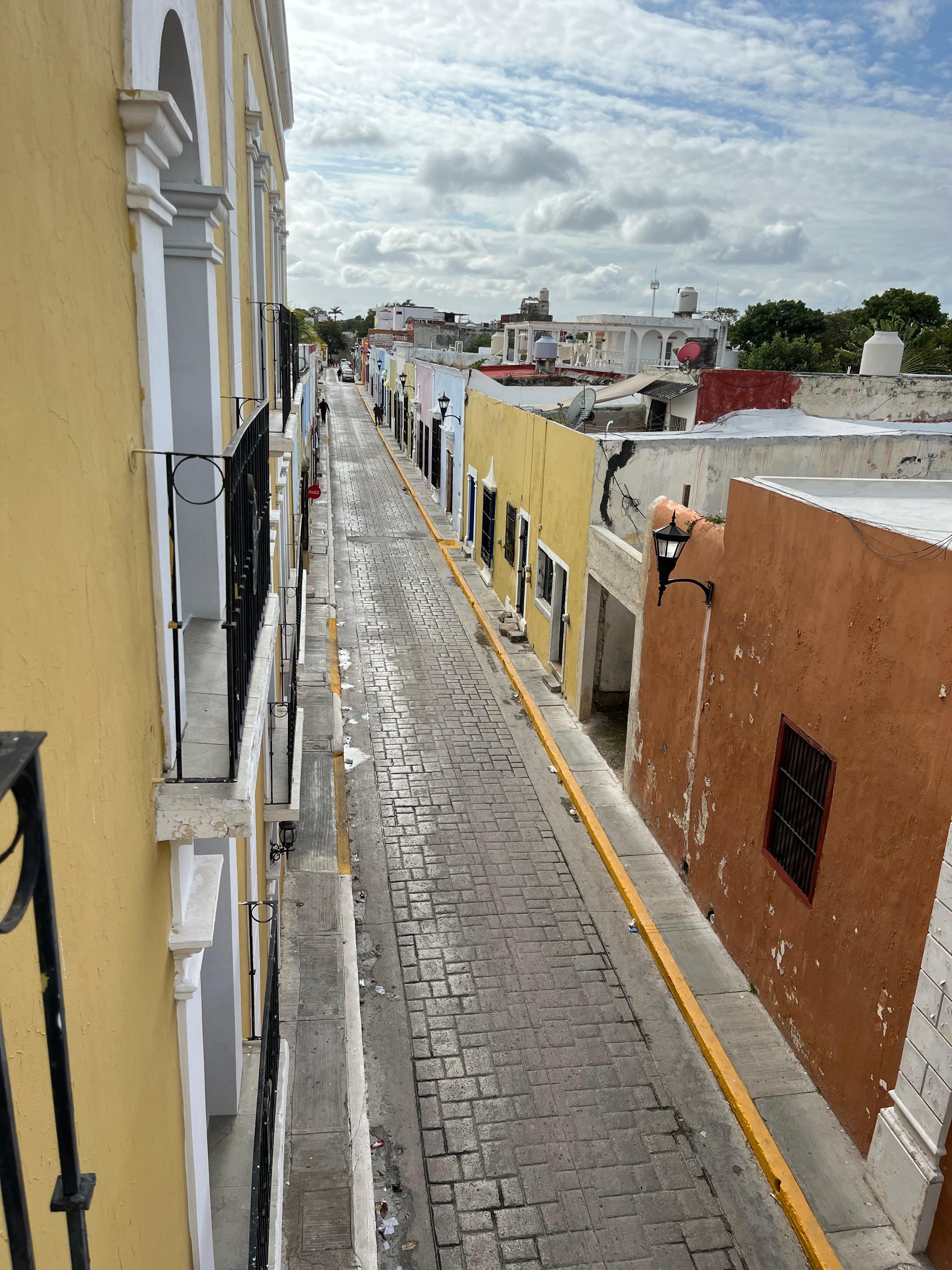 Vista desde el balcón 