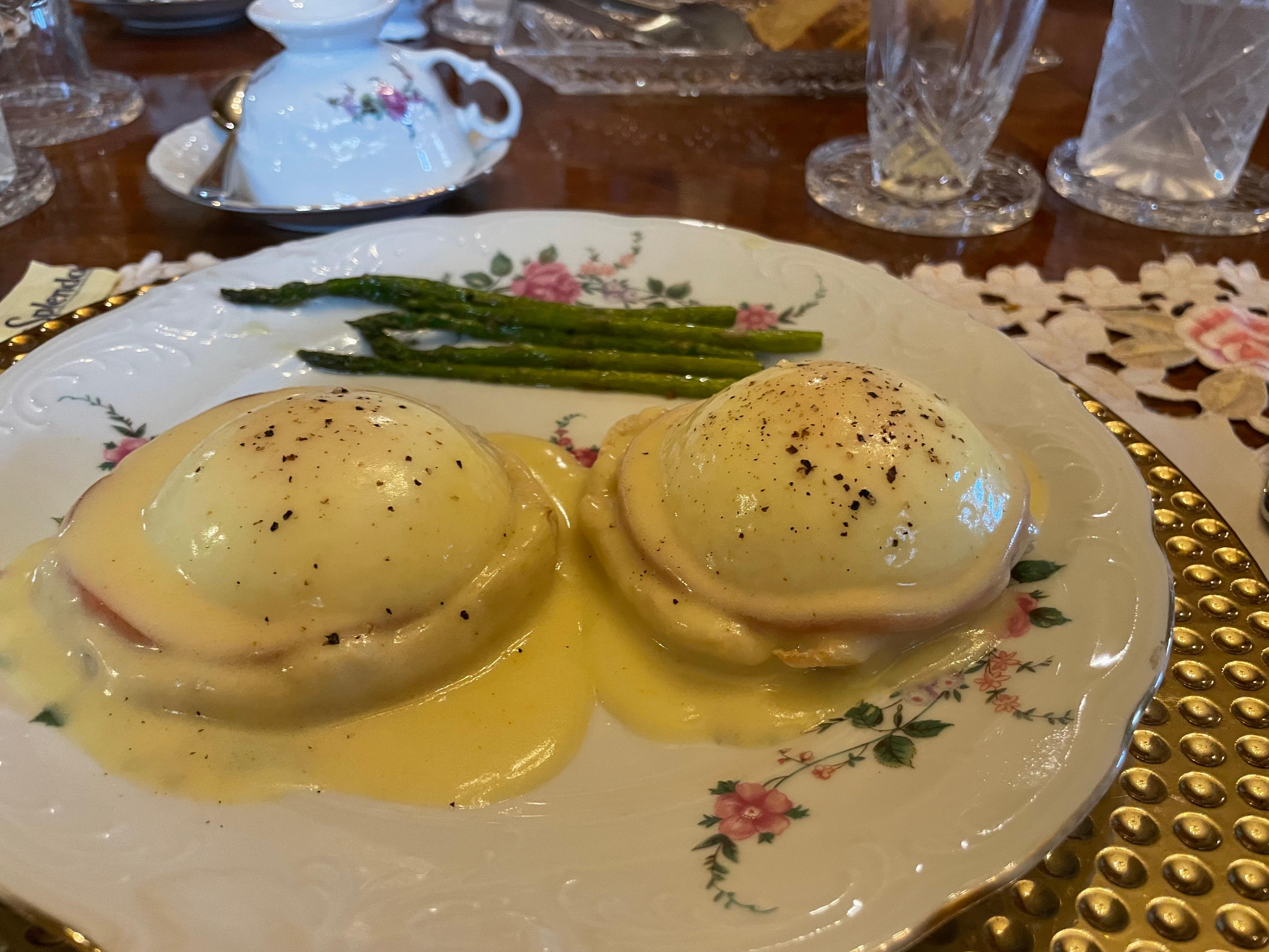 Eggs Benedict.