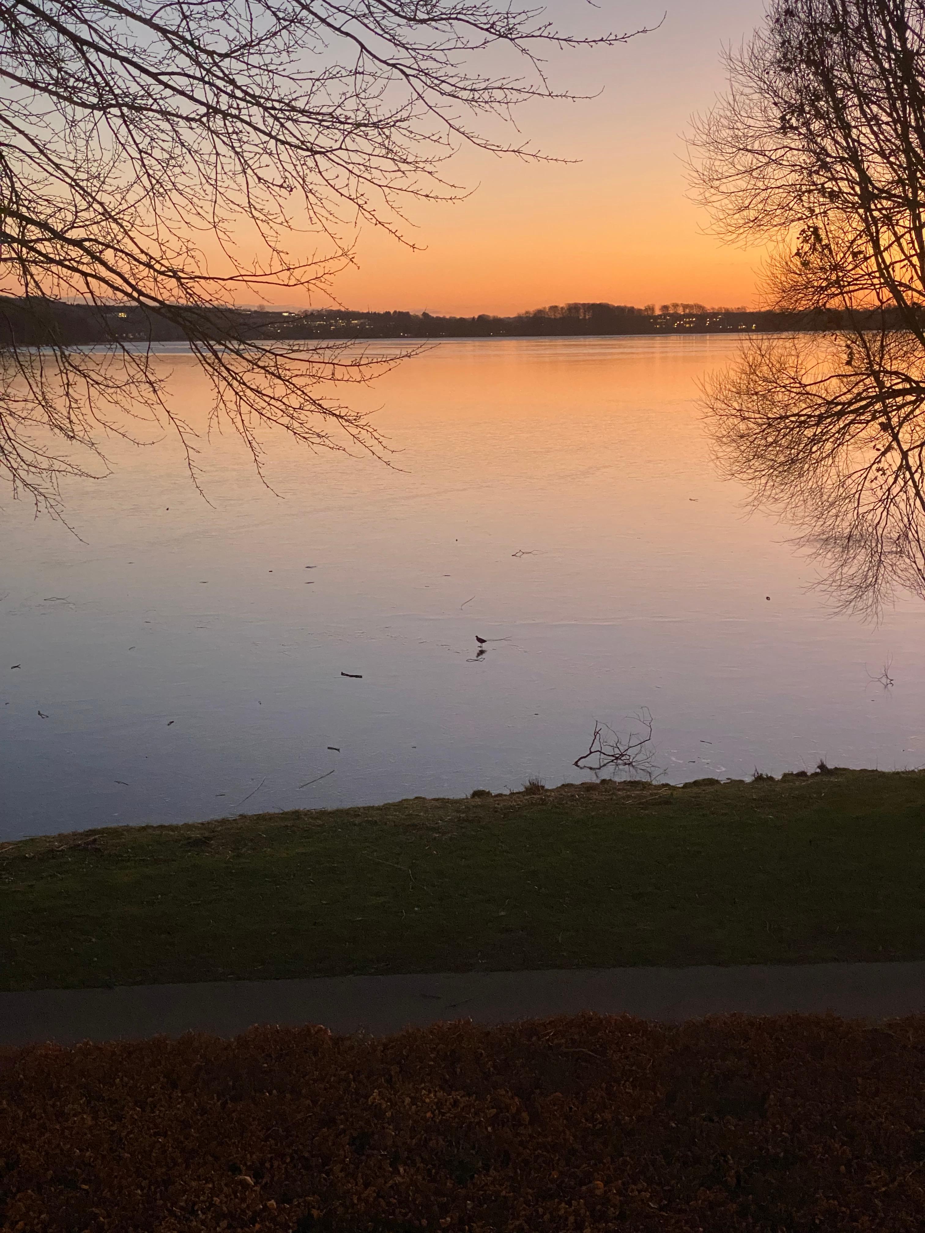 Søndersø med sundown