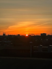 Sehr schöne Aussicht über Bremen aus dem 6. Stock!