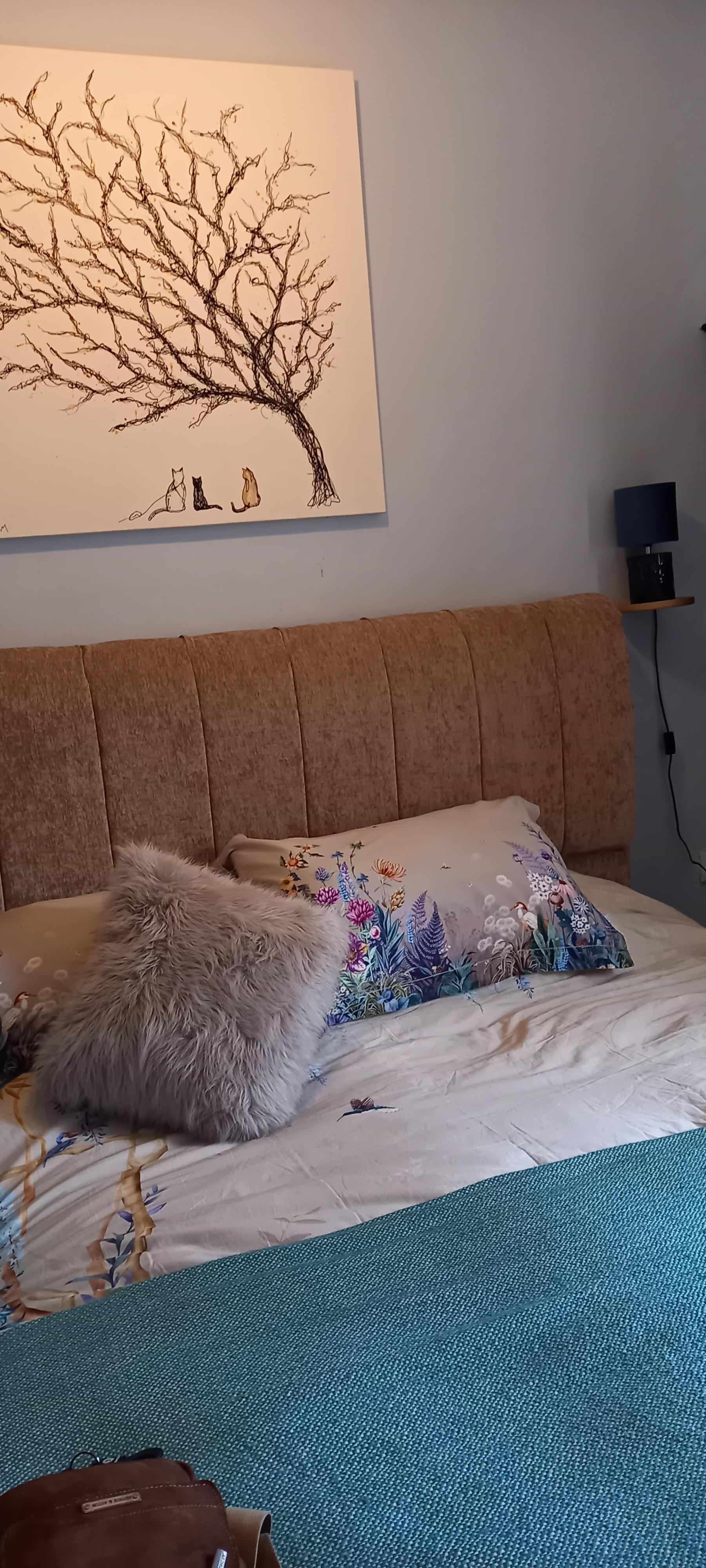 Chambre très confortable et déco chaleureuse