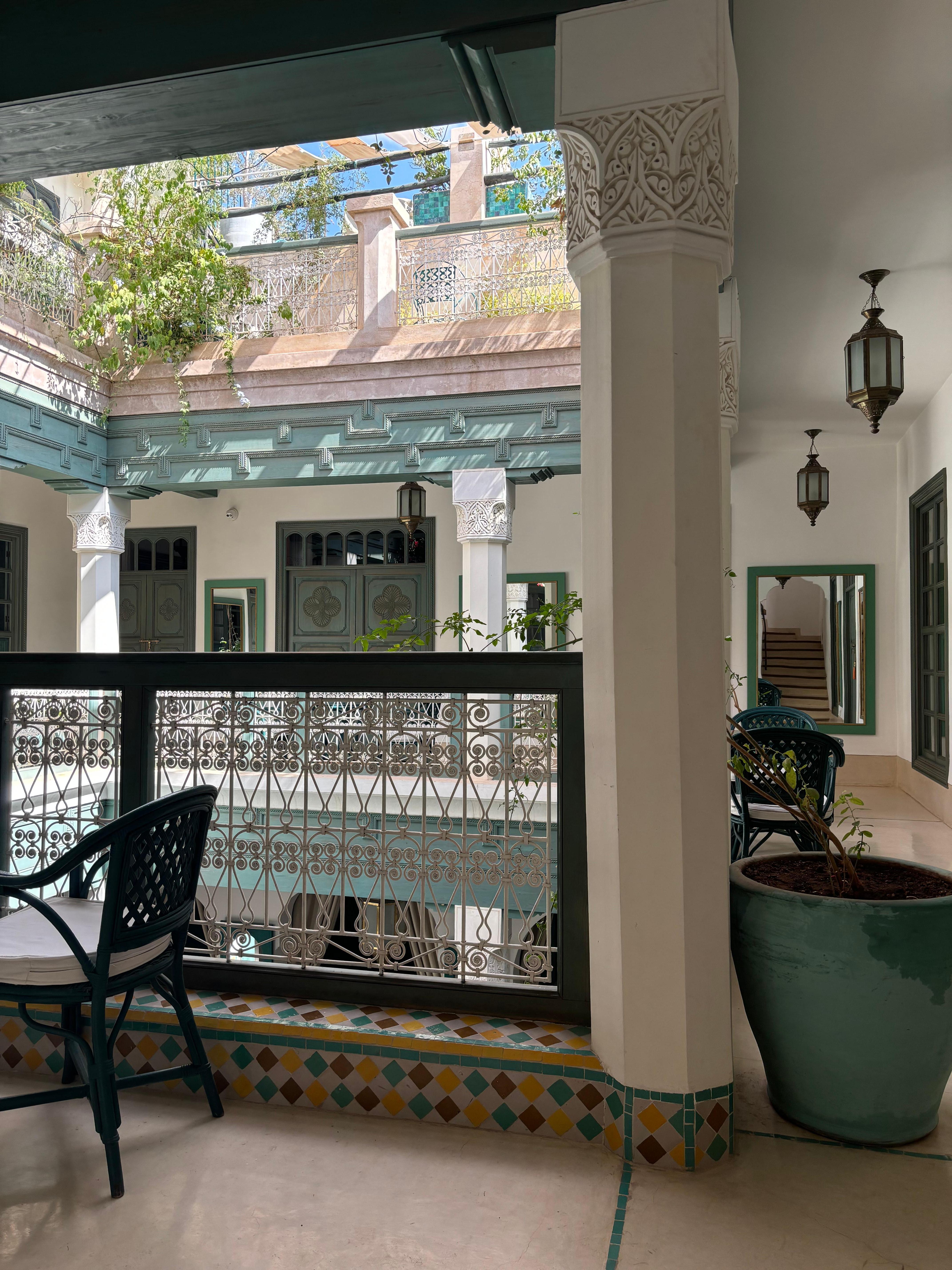 First floor of the riad