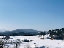 펜션에서 보이는 풍경