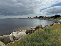 Simrishamn norrifrån sett