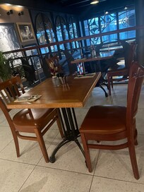 My son was not allowed to sit there Tuesday morning