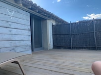 Terrasse chambre