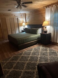 Downstairs bedroom. This was the largest but a touch dark so we stayed upstairs.