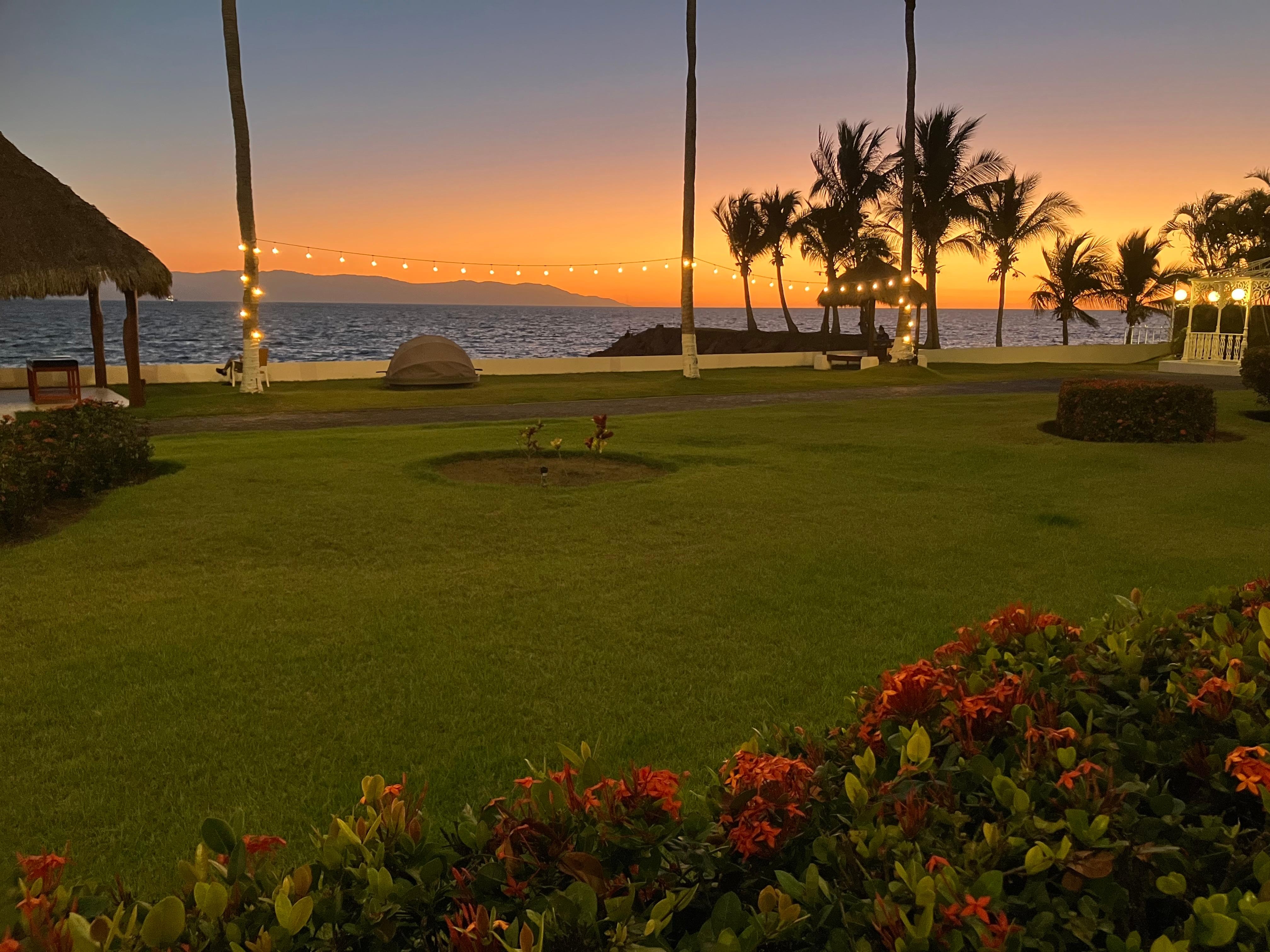 From our ocean front room- no filters 