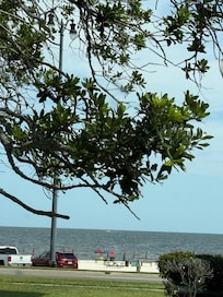 View from front of hotel