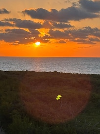 Sunrise from the balcony