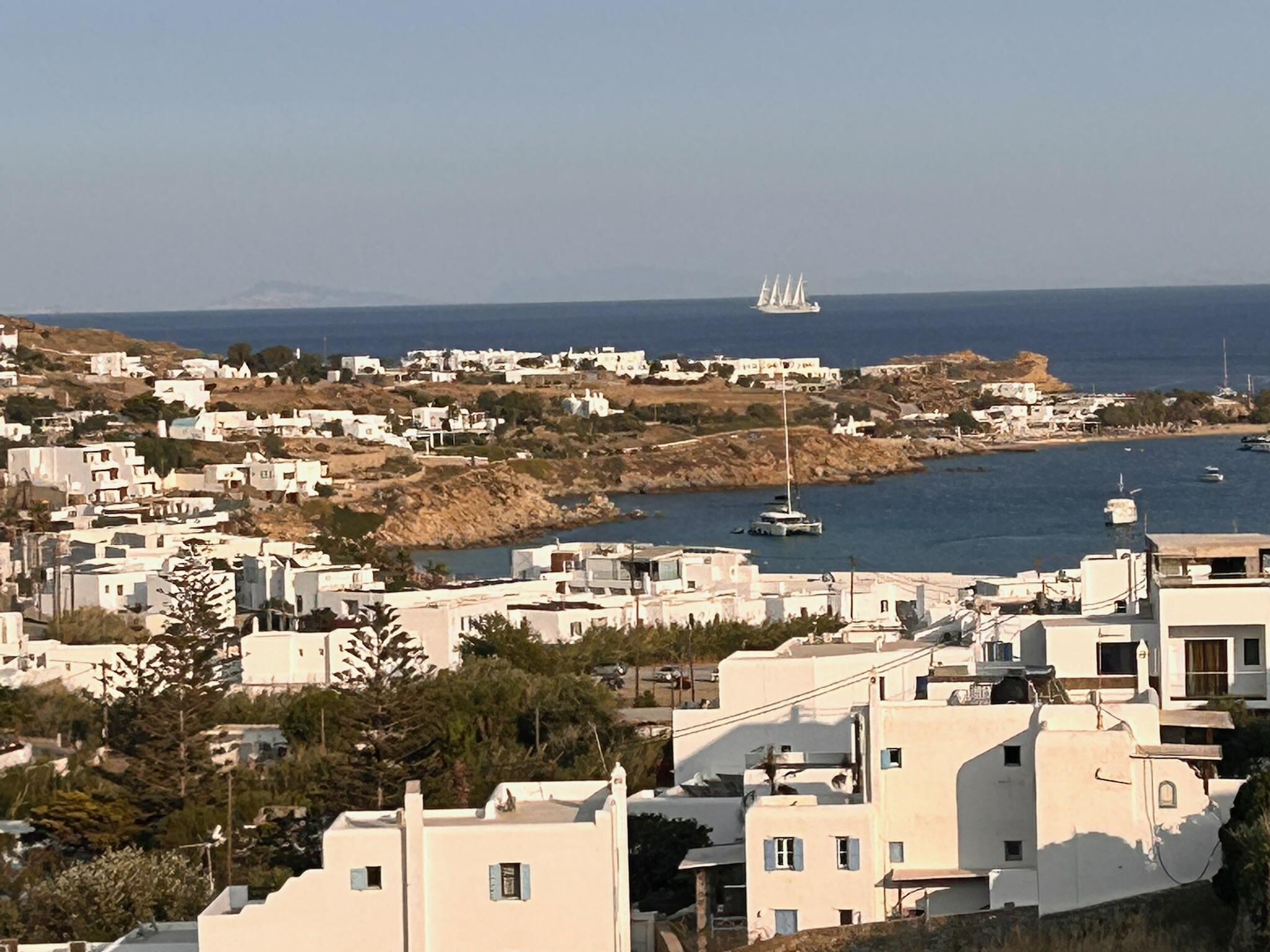 View from hotel