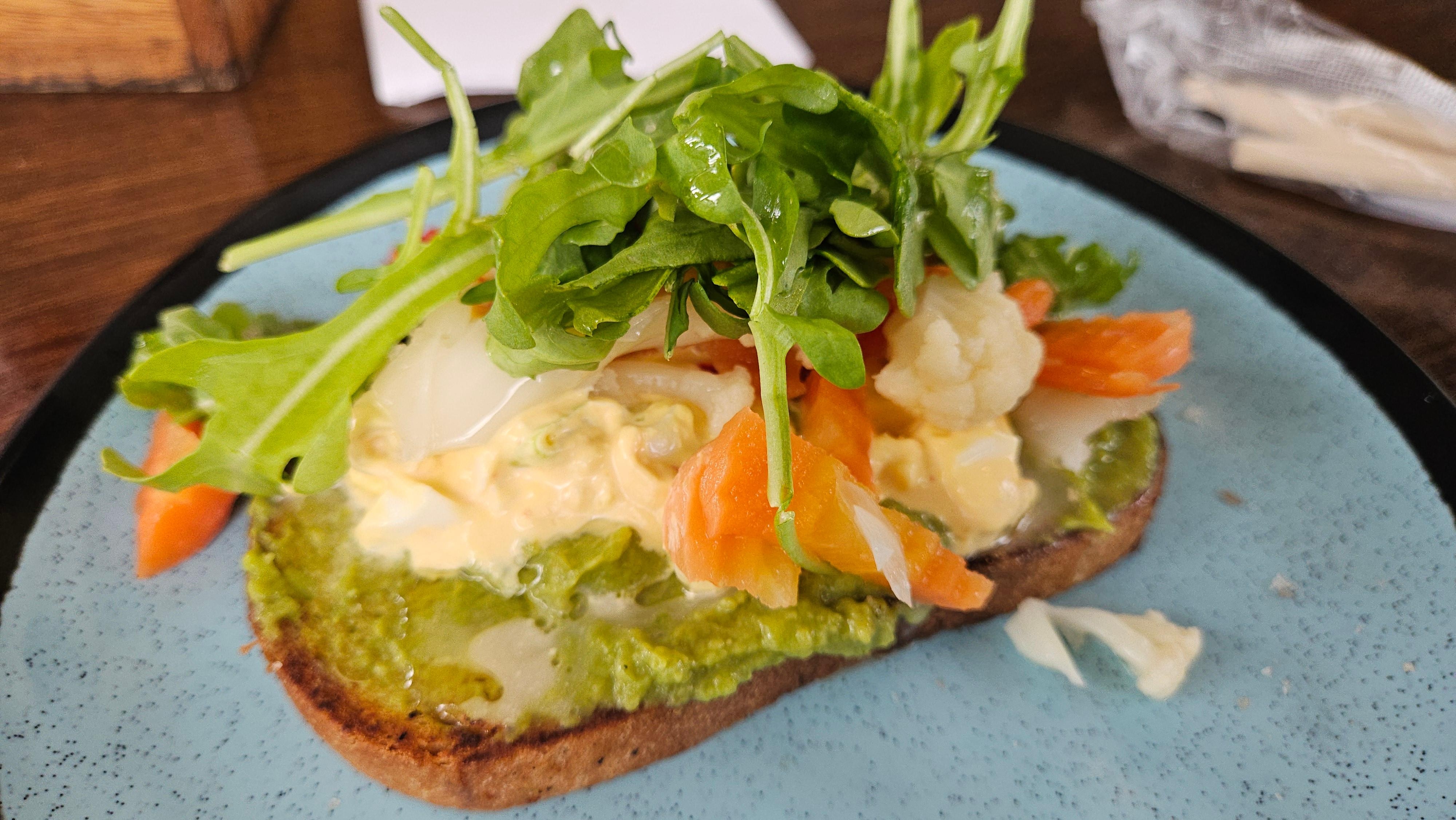 Fresh veggies should not become mixed with marinated and so much mayo.