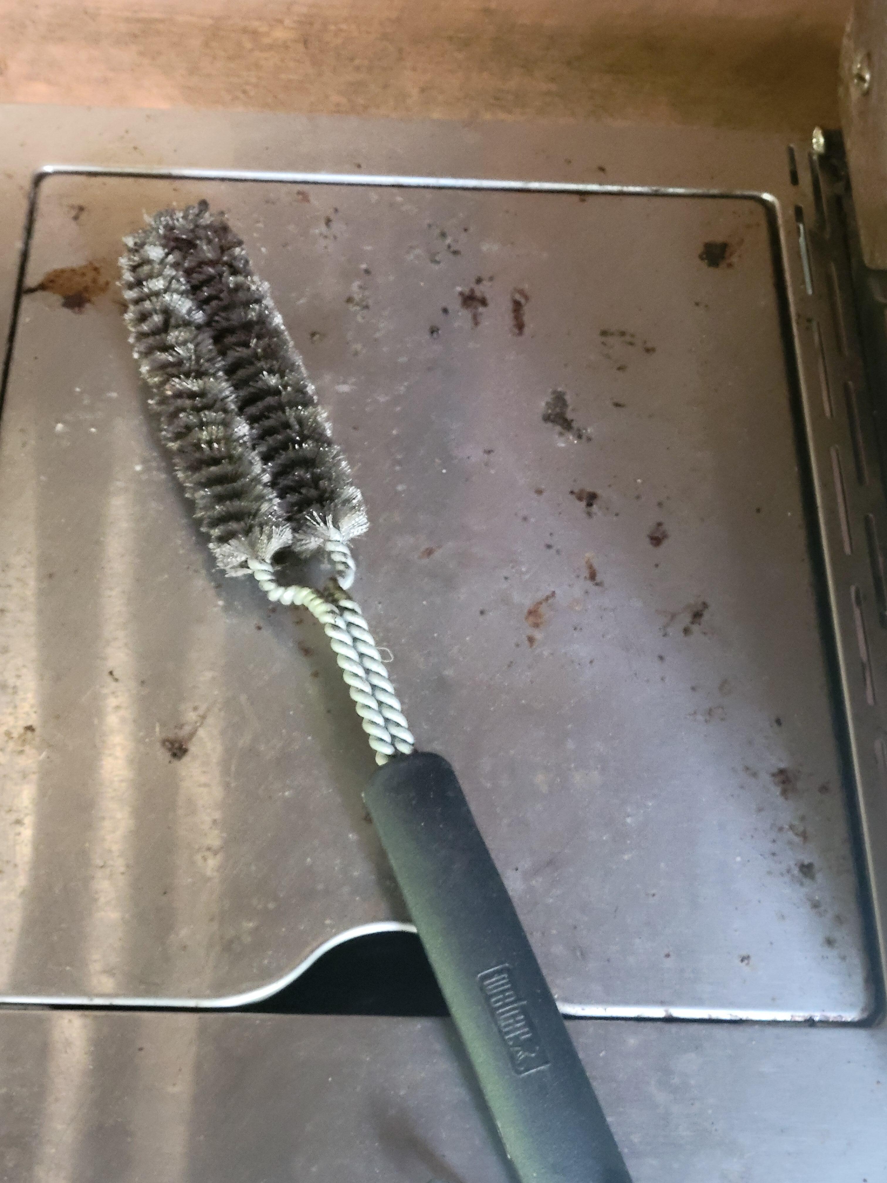 Dirty grill.